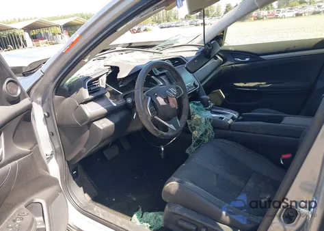 2018 Honda Civic Ex-L из США, поврежденный, VIN JHMFC1F71JX023287